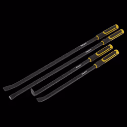Pry Bar Set 4pc Heavy-Duty with Hammer cap