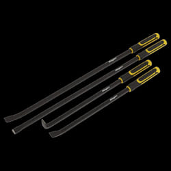 Pry Bar Set 4pc Heavy-Duty with Hammer cap