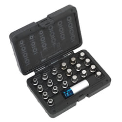 Sealey Locking Wheel Nut Key Set for BMW & Mini 21pc SX209