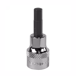 Hex Socket Bit 6mm 3/8" Square Drive
