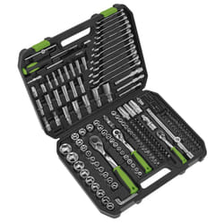 Sealey Siegen Socket Set 1/4", 3/8" & 1/2"Sq Drive 219pc S01212