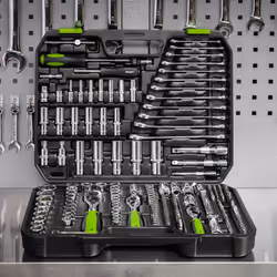 Sealey Siegen Socket Set 1/4", 3/8" & 1/2"Sq Drive 219pc S01212 - Additional view 5