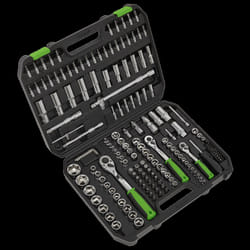 Socket Set 171pc 1/4&quot;, 3/8&quot; & 1/2&quot;Sq Drive WallDrive&#174; Metric