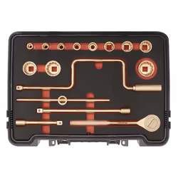 Sealey Premier Non-Sparking Socket Set 1/2"Sq Drive 17pc NS124 - Additional view 6