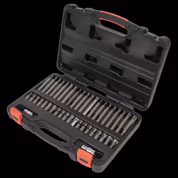 TRX-Star*/Hex/Spline Bit Set 42pc 3/8" & 1/2"Sq Drive