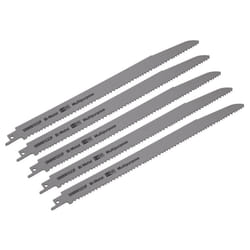 Sealey Reciprocating Saw Blade Multipurpose 300mm 5-8tpi - Pack of 5 SRBRB1222F