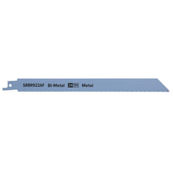 Sealey Reciprocating Saw Blade for Metal 230mm 24tpi - Pack of 5 SRBR922AF