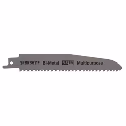 Sealey Reciprocating Saw Blade Multipurpose 150mm 5-8tpi - Pack of 5 SRBRB611F