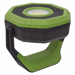 LED1400P 360 14W COB LED Rechargeable Pocket Floodlight with Magnet - Green
