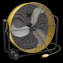 Industrial High Velocity Drum Fan 30&quot; 110V