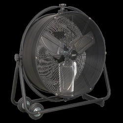Industrial High Velocity Orbital Drum Fan 24&quot; 230V