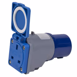 Worksafe W1613PS 16A/13A Socket Adaptor