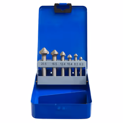 Sealey 90 Countersink Bit Set 3 x V Flutes 6pc CSSET6V - Additional view 4