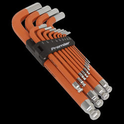Jumbo Ball-End Hex Key Set 13pc Anti-Slip - Imperial