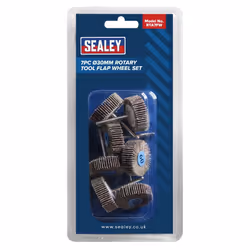 Sealey Rotary Tool Abrasive Flap Wheel Set 30mm 7pc RTA7FW - Additional view 6