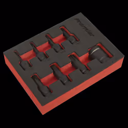 Impact TRX-Star* Socket Bit Set 8pc 3/8"Sq Drive