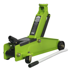 Sealey Heavy-Duty Long Reach Trolley Jack 3 Tonne - Green 1153CXHV
