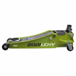 Trolley Jack 2.25 Tonne Low Profile Rocket Lift Hi-Vis Green