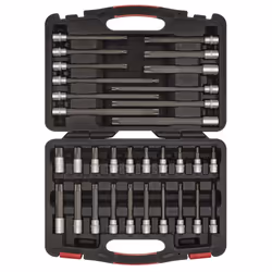 Sealey Premier Platinum TRX-Star* Socket Bit Set 3/8"Sq Drive 32pc AK89001