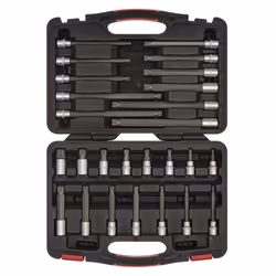 Spline Socket Bit Set 26pc 3/8&quot;Sq Drive - Platinum Series