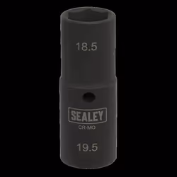Impact Socket 1/2"Sq Drive Double Ended 18.5-19.5mm
