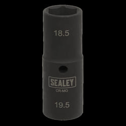Impact Socket 1/2&quot;Sq Drive Double Ended 18.5-19.5mm