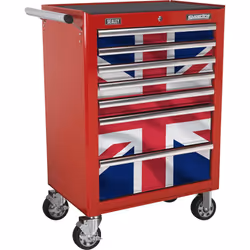 APTBG05 Toolbox Graphics stickers Pack - Union Jack, Red