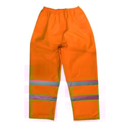 Sealey Worksafe&reg; Hi-Vis Orange Waterproof Trousers - X-Large 807XLO