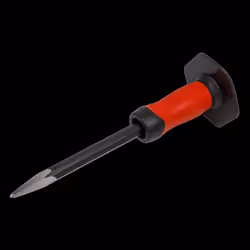 Point Chisel with Grip 300mm