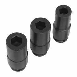 Deep Weighted Impact Socket Set 1/2&quot;Sq Drive 3pc