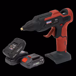Cordless Glue Gun Kit 20V 2Ah SV20 Series - 2 Batteries