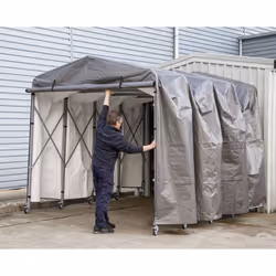 Sealey Extending Steel Garage Extension 2.5 x 4.5 x 2.5m FGE01