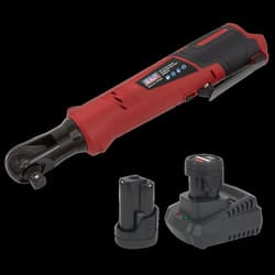 Cordless Ratchet Wrench Kit 1/2&quot;Sq Drive 12V SV12 Series - 2 Batteries