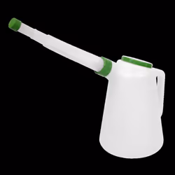 Oil Container with Green Lid & Flexible Spout 5L