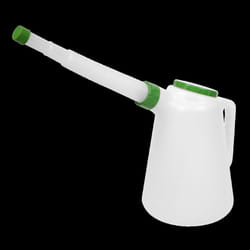 Oil Container with Green Lid & Flexible Spout 5L