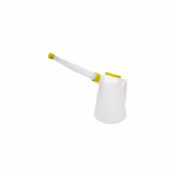 JDL5L 5L Oil Container with Lime Lid & Flexible Spout