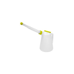 JDL5L 5L Oil Container with Lime Lid & Flexible Spout
