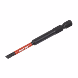 3pc 75mm Slotted 4.5mm Impact Power Tool Bit Set - AK8251