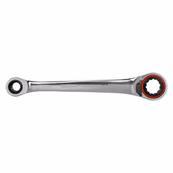 Ratchet Ring Spanner 4-in-1 Reversible Metric Platinum Series