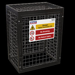 Safety Cage - 2 x 19kg Gas Cylinders