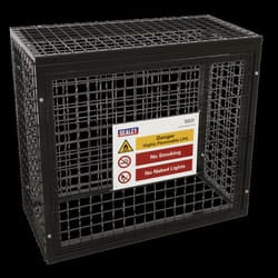 Safety Cage - 2 x 47kg Gas Cylinders