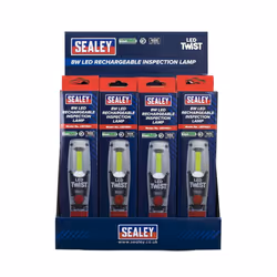 Rechargeable Inspection Light 8W LED - Display Box of 12