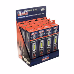 Rechargeable Inspection Light 8W LED - Display Box of 12