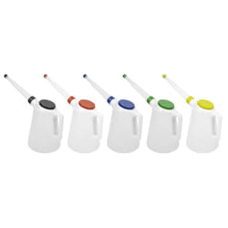 Sealey Oil Containers with Lid & Flexible Spout 5L - Set of 5 JDL5SET