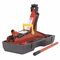 Sealey Short Chassis Trolley Jack with Storage Case 2 Tonne 1050CXD