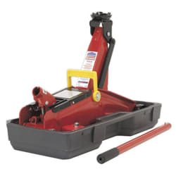 Sealey Short Chassis Trolley Jack with Storage Case 2 Tonne 1050CXD