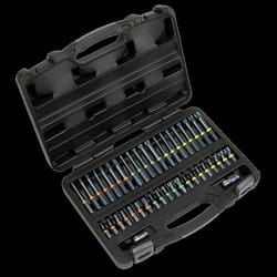 TRX-Star*/Hex/Spline Bit Set Impact 42pc 3/8&quot; & 1/2&quot;Sq Drive