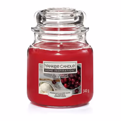Home Insipration Yankee Candle Cherry Vanilla Fragranced Candle - Cherry Candle - Perfume Candle - Long lasting Burning Candl ...