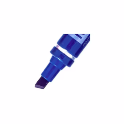 Pentel N60 Permanent Marker Chisel Tip Max.6mm Line Blue Ref N60-C [Pack of 12]