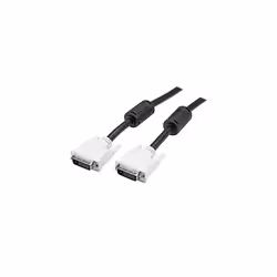 5m DVI-D Dual Link Cable - Male to Male DVI-D Digital Video Monitor Cable - 25 pin DVI-D Cable M/M Black 5 Meter - 2560x1600  ...